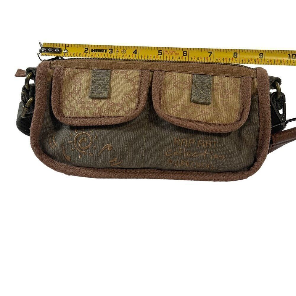 Rap Art Collection By Waltson Crossbody Hip Bag Y2K Grafitti Art Boho Punk Purse - Picture 9 of 9